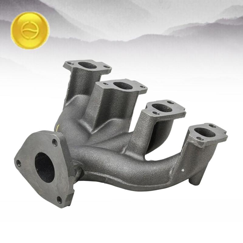 Exhaust Manifold Customized Stainless Steel Casting Palm Intake Manifolds Plastic Auto Engine Exhaust Turbocharger Manifold