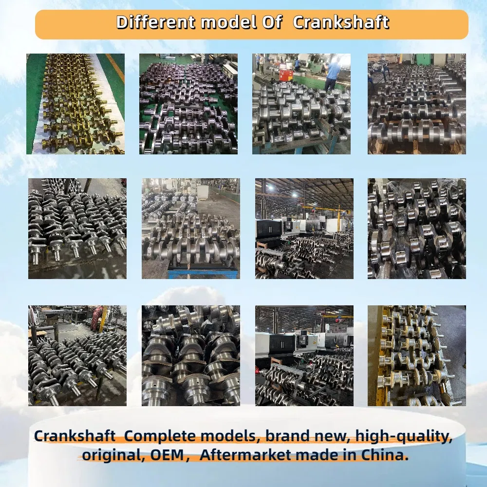 Wholesale Original Excavator Crankshaft D6d Agriculture Mining Machinery Diesel Engine Crankshaft Parts for Cummins Engine Forged Steel Crankshaft