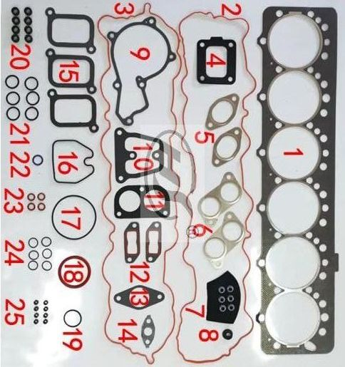 High-Performance Engine Gasket Kit Cylinder Head Gasket Set for Joh Deere Re527552, Re526729 Sealing Component Manufacturer