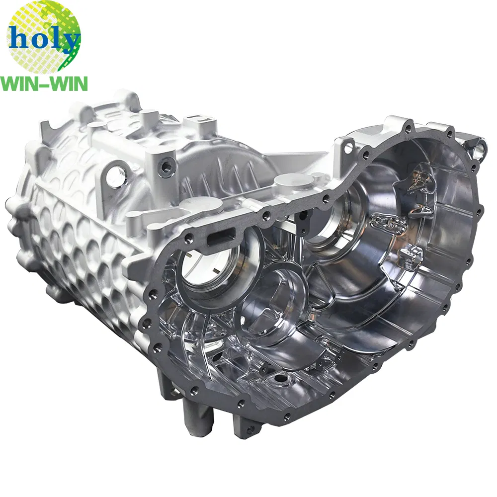 Customized Aluminum Casting Auto Parts Intake Manifold with 5 Axis CNC Machining