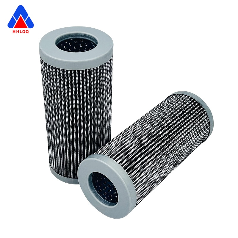 Manufacturer High-efficiency Glassfiber Custom Hydraulic Oil Filter Metal end cap industry hydraulic oil filter cartridge