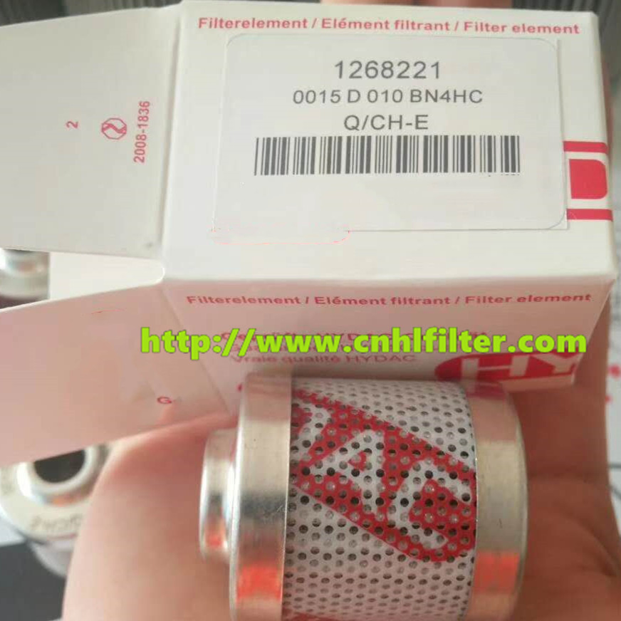 China Manufacturer for Replacement Hyd 0015D010bn4hc 1268221 Oil Filter Hydraulic Cartridge Oil Filter for Steam Turbine