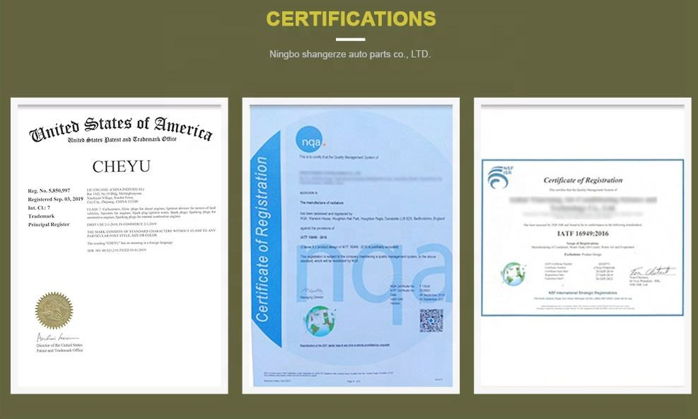 Low Price Original Long Life Spark Plug Bkr6egp 7092 for Ngk