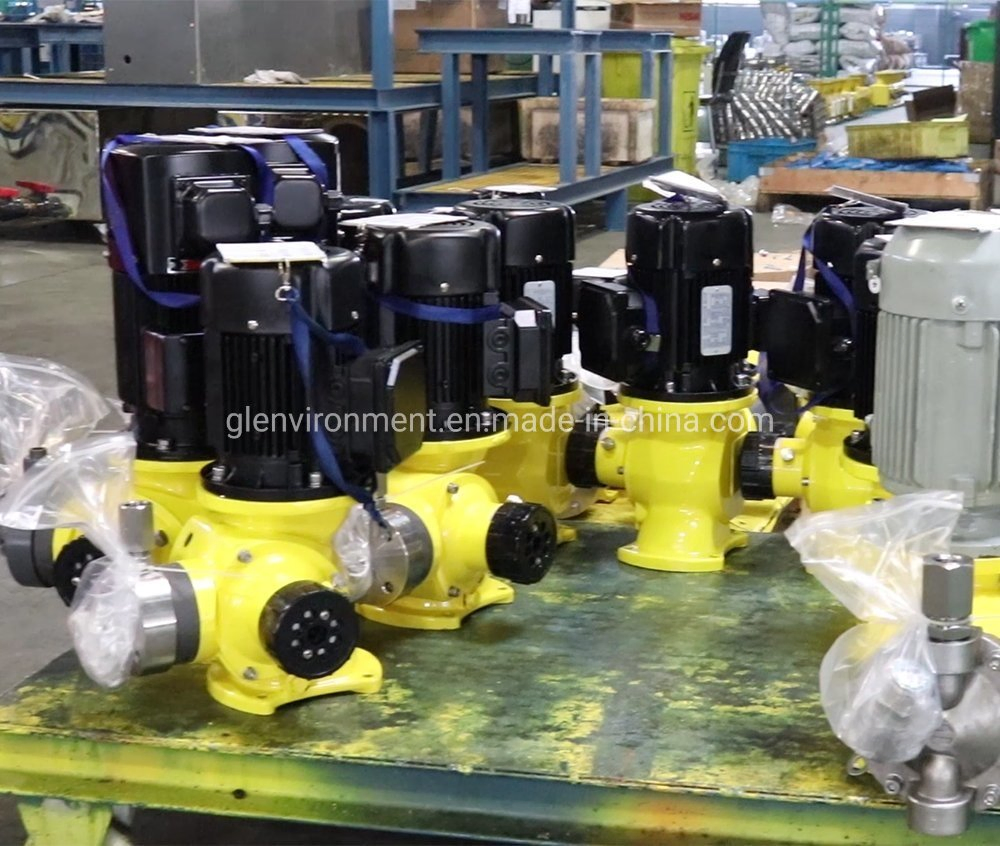 Hydraulic Plunger Mechanical Diaphragm Metering Pumps Pool Acid Chemical Dosing Pump for Water Treatment