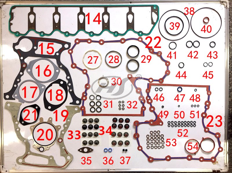 High-Performance Engine Gasket Kit Cylinder Head Gasket Set for Joh Deere Dz109995 6068h Sealing Manufacturer