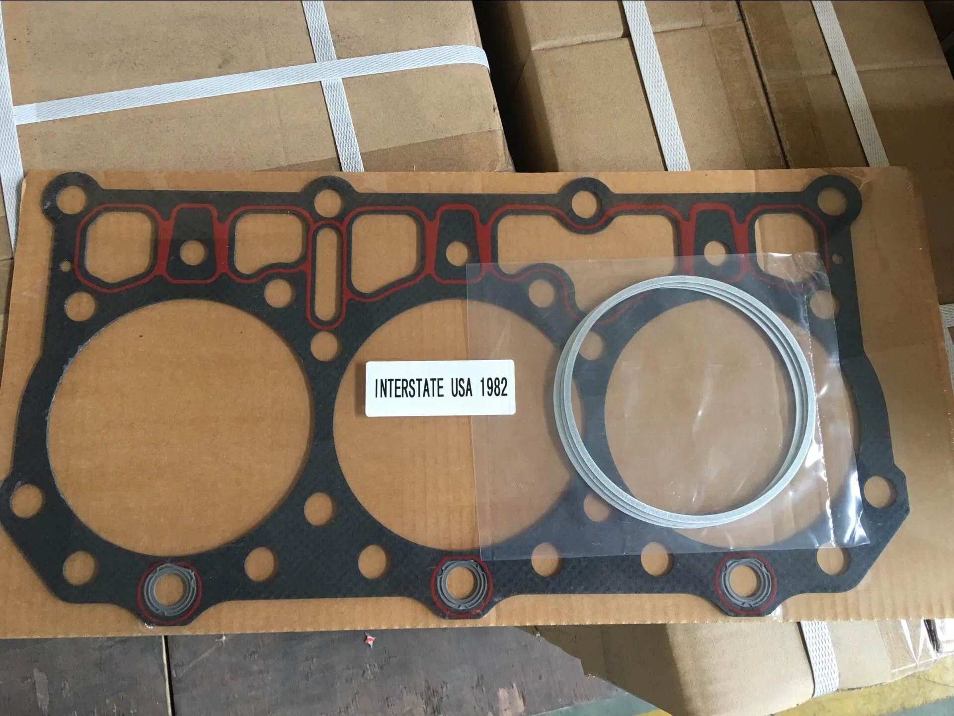 Auto Truck Engine Spare Part Cylinder Head Non-Asbestos Gasket for Mack Egk-8425