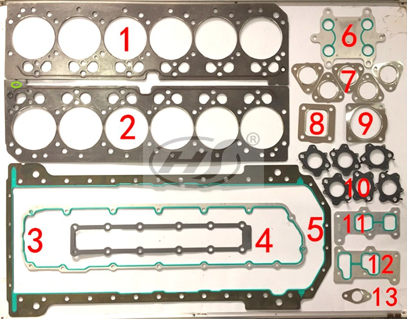 High-Performance Engine Gasket Kit Cylinder Head Gasket Set for Joh Deere Dz109995 6068h Sealing Manufacturer