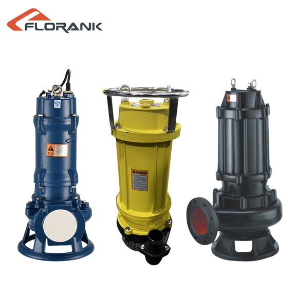 Electric Stainless Steel Non-Clogging Centrifugal Submersible Sewage Water Pump