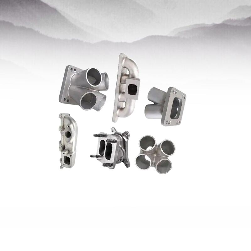 Exhaust Manifold Customized Stainless Steel Casting Palm Intake Manifolds Plastic Auto Engine Exhaust Turbocharger Manifold