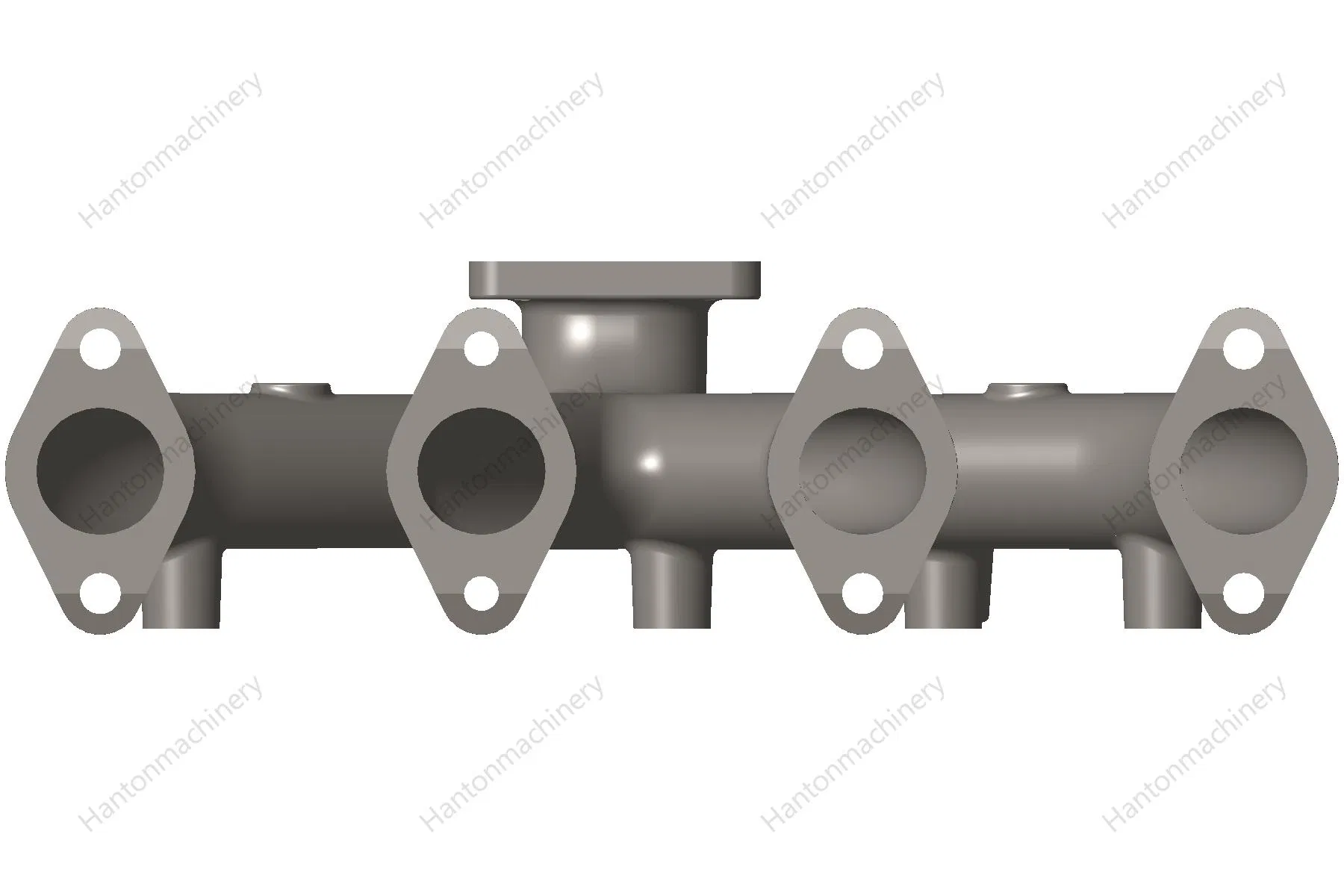 Cummins Auto Diesel Engine Motor 4ISBE parts 4897792 4939973 exhaust manifold