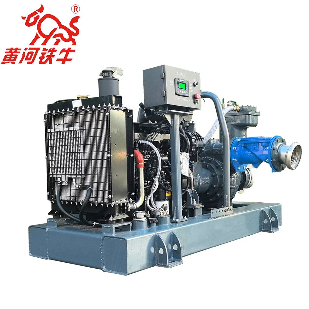 Factory Customized Corrosion-Resistant Diesel Generator Vacuum Assisted High Pressure Centrifugal Water Pump, Irrigation Pump, Dewatering Pump