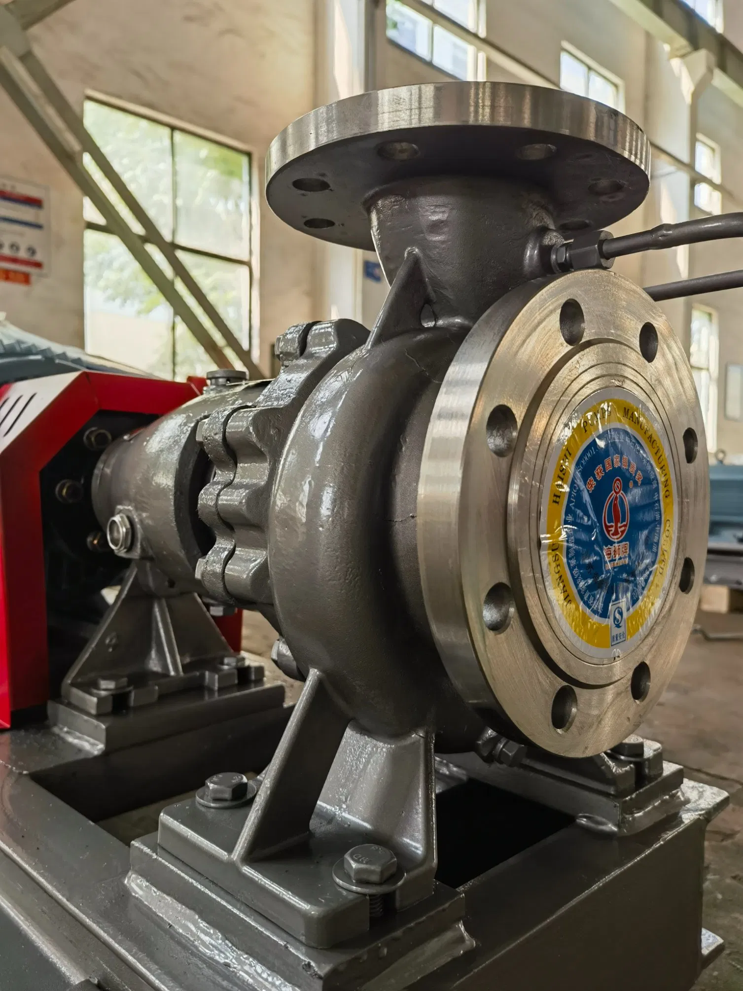 Factory Price Single Suction Horizontal Haishi Self Priming Water Oil Centrifugal Pump