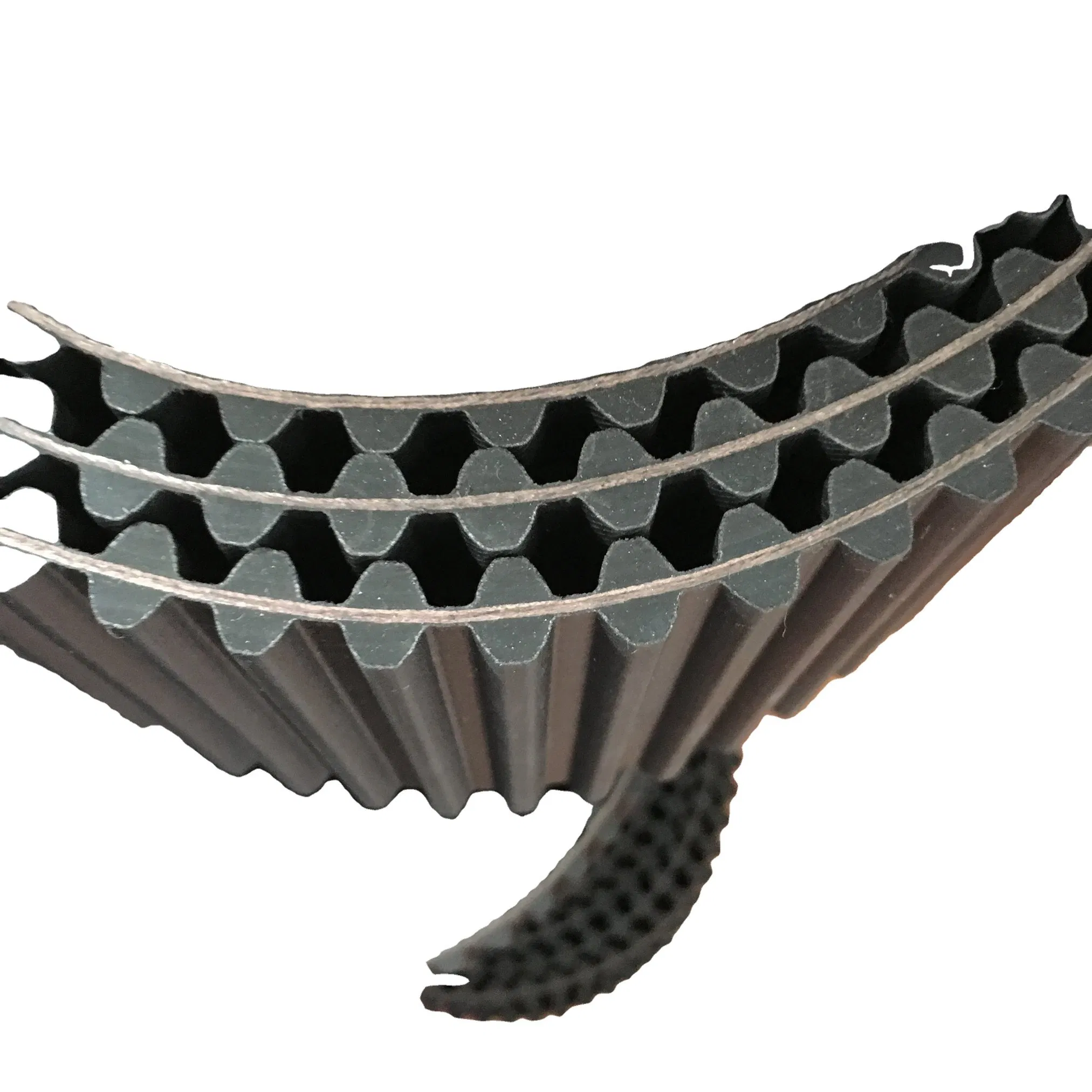 High Quality Double Sided Rubber Timing Belts D-8m D-5m D-14m D-H