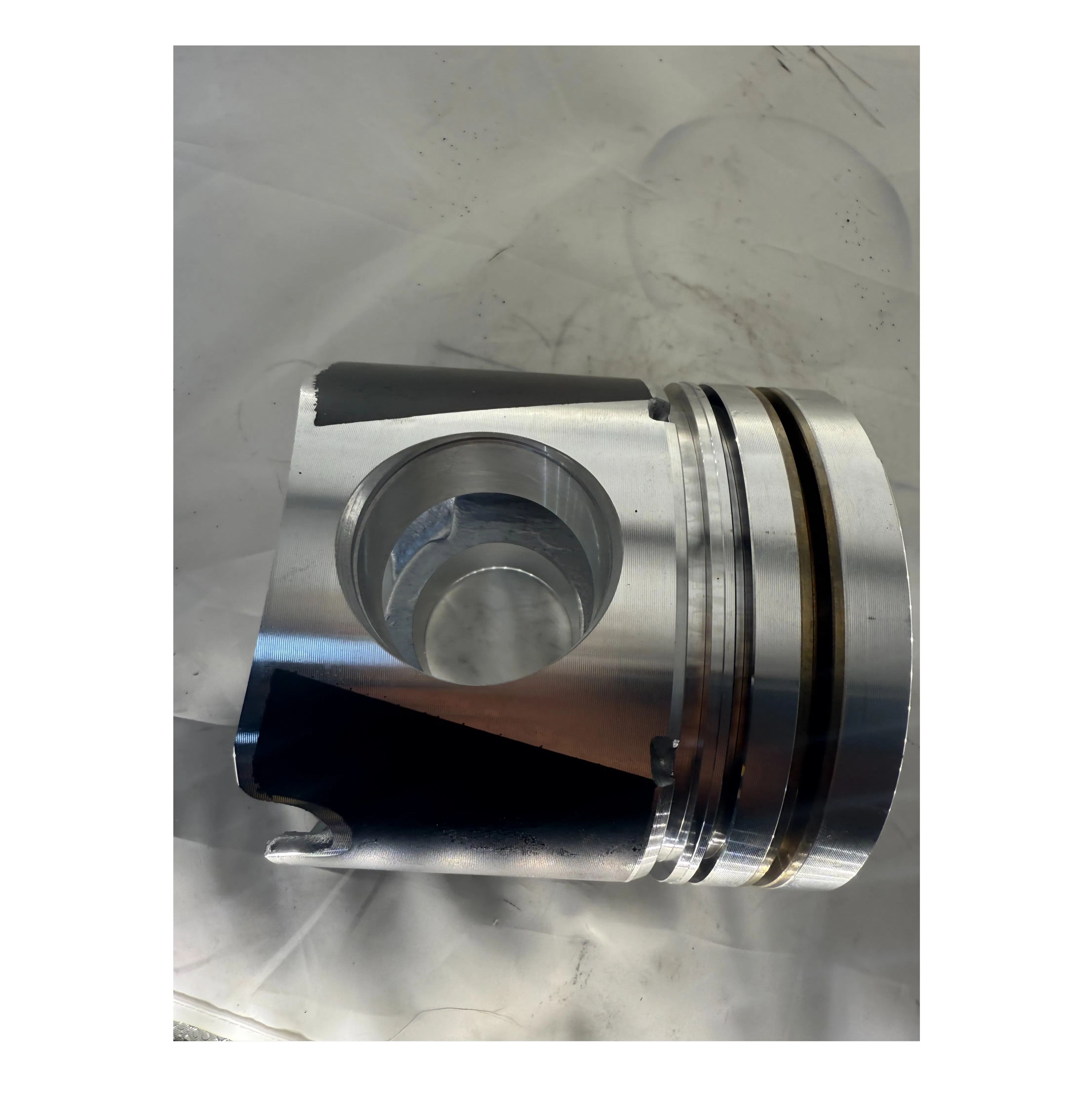 Wd615 Engine Piston Front View