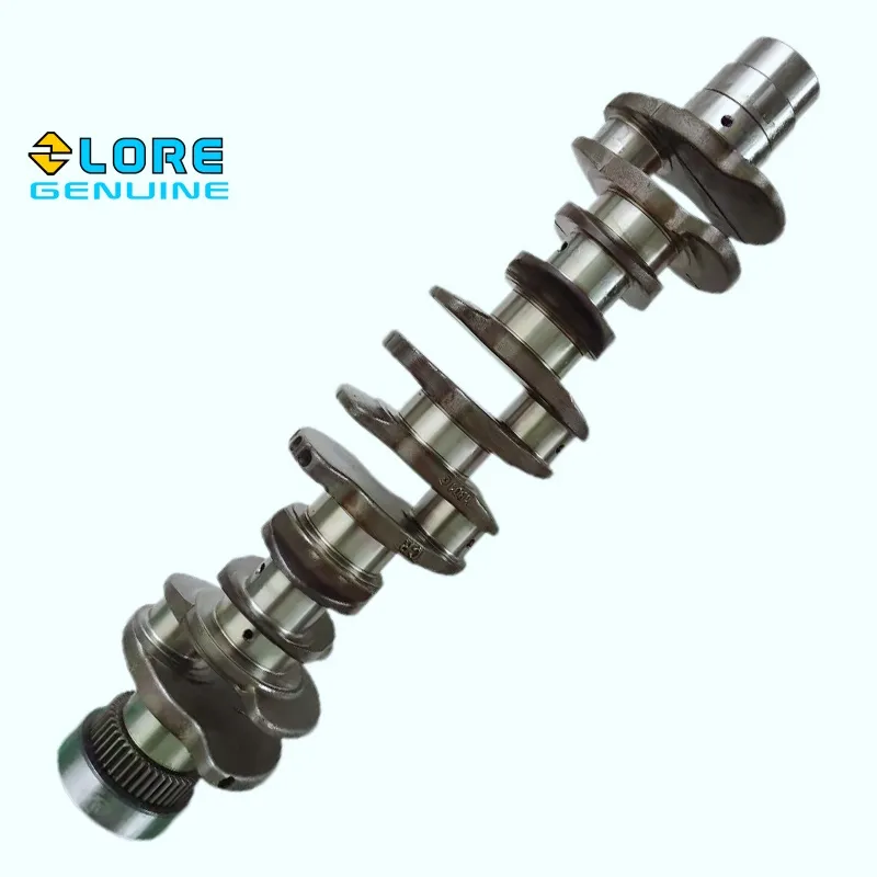 D6D Crankshaft Detail View