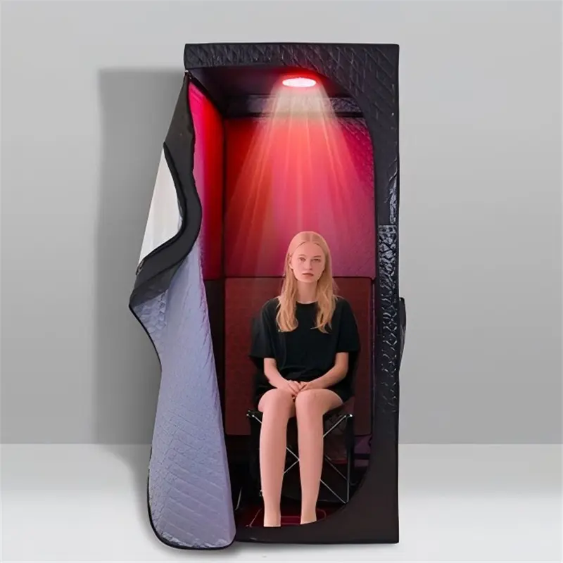 Red Light Five-Sided Wet Steam Bath Box