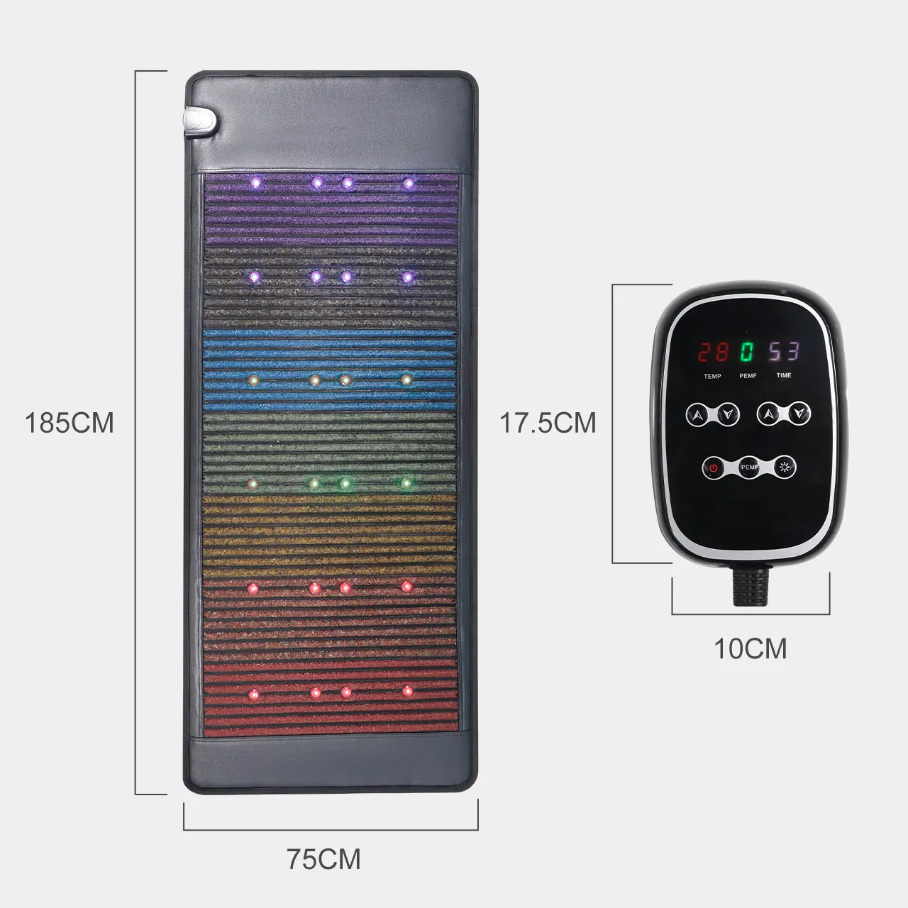 Discount Portable LED Tourmaline Amethyst Infrared Heating Pad Exporters, Factories