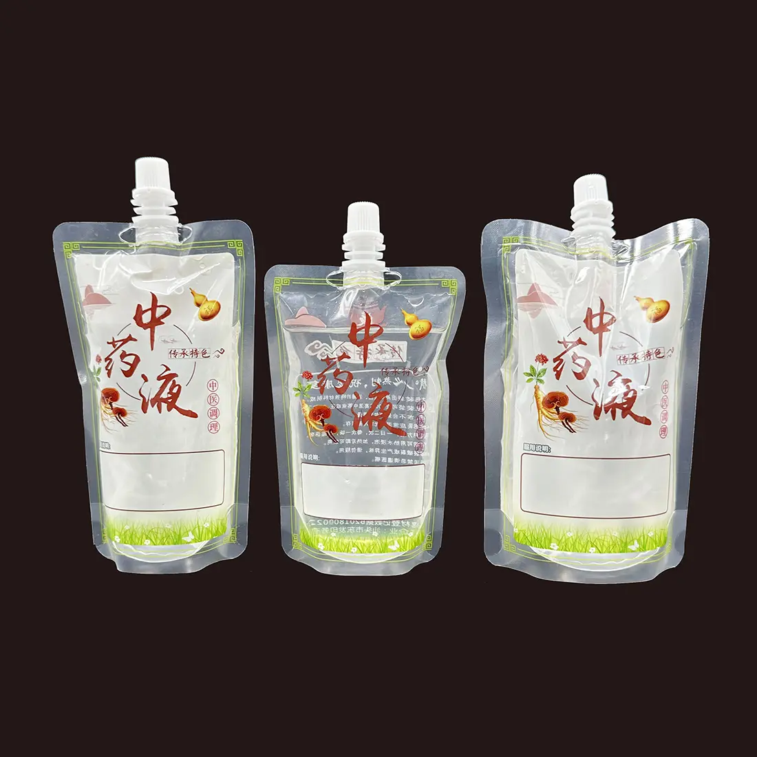 China Stand up pouch with spout thickness 115μm Factories, Factory
