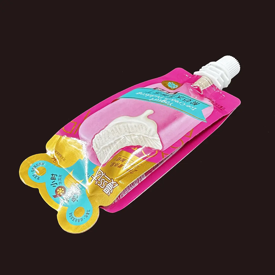 China Four Side Sealing Bag with Spout - 90ml Liquid Packaging from China Suppliers and Factory Manufacturer, Factory