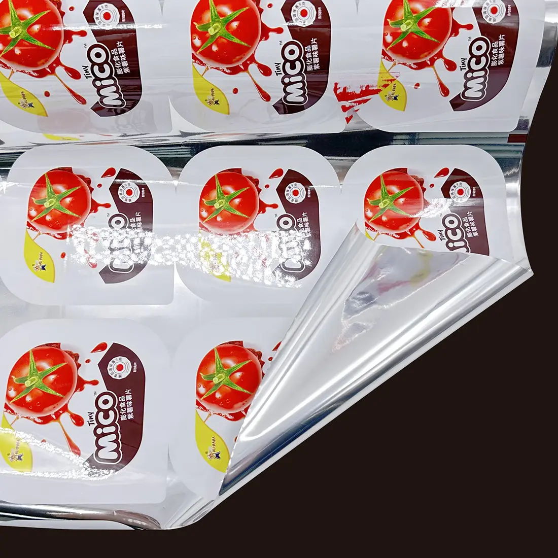 Wholesale Sealing Cup Film Easy tear PET+VMPET+EVA Manufacturer, Suppliers