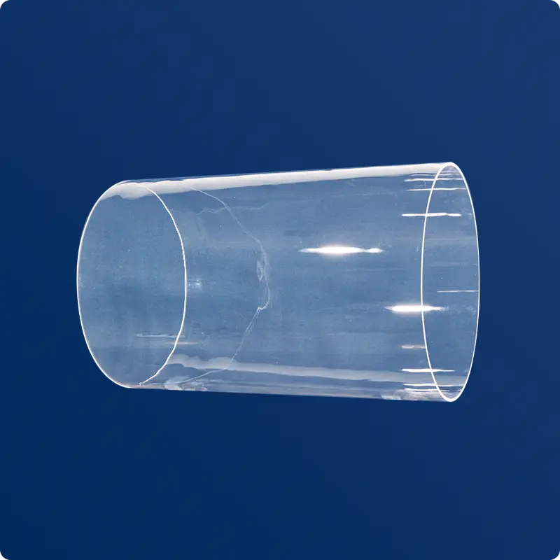 Custom Oversized Fused Quartz Tube for High Temp Applications Manufacturers, Factory