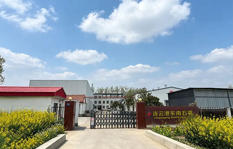 Southeast Quartz manufacturing facility in Qinghu Industrial Park, Donghai County