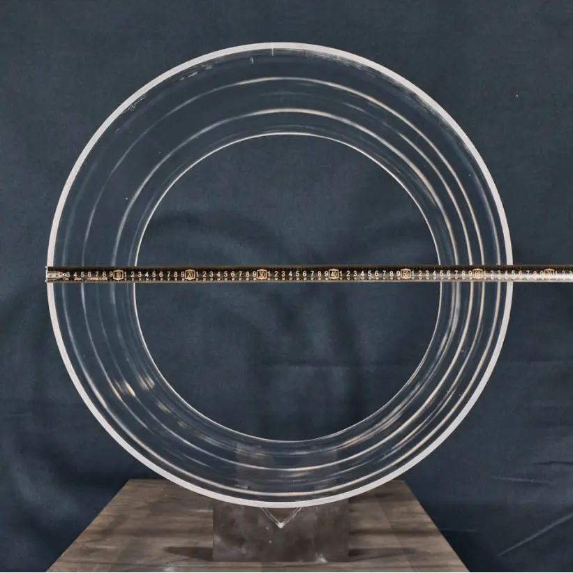 Custom Oversized Fused Quartz Tube for High Temp Applications Manufacturers, Factory