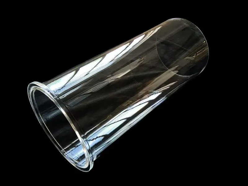 Wear resistance of quartz tubes in industrial applications