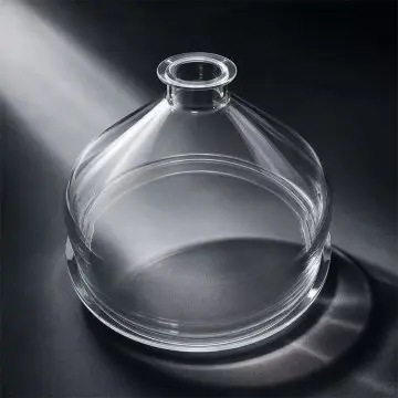 Quartz bell jar with excellent thermal stability