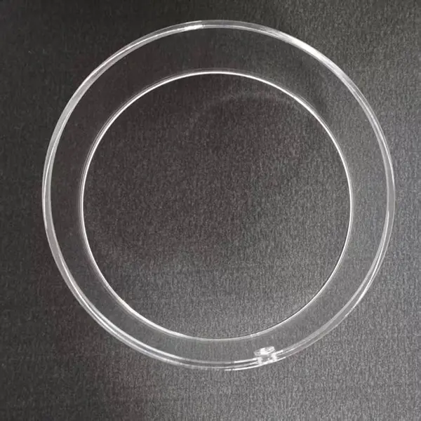 Wholesale Custom Transparent Quartz Glass Ring High Temperature Resistant Insulation Ring Manufacturer, Suppliers
