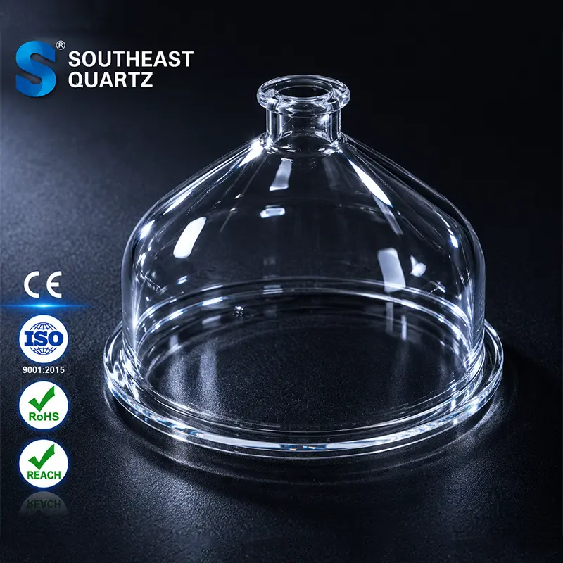 Wholesale Quartz Bell Jar with Excellent Thermal Stability Factories, Products