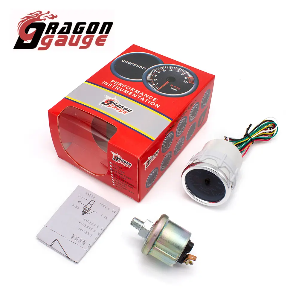 Oil Pressure Gauge PSI - View 2