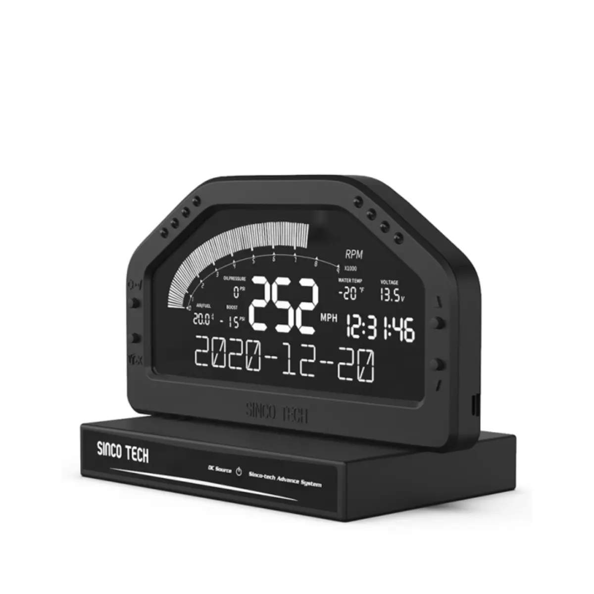 Custom Multifunction Race Dash Panel DO922 - 7 Colors LCD Display Bluetooth Gauge by China Suppliers & Factory Manufacturer, Manufacturers