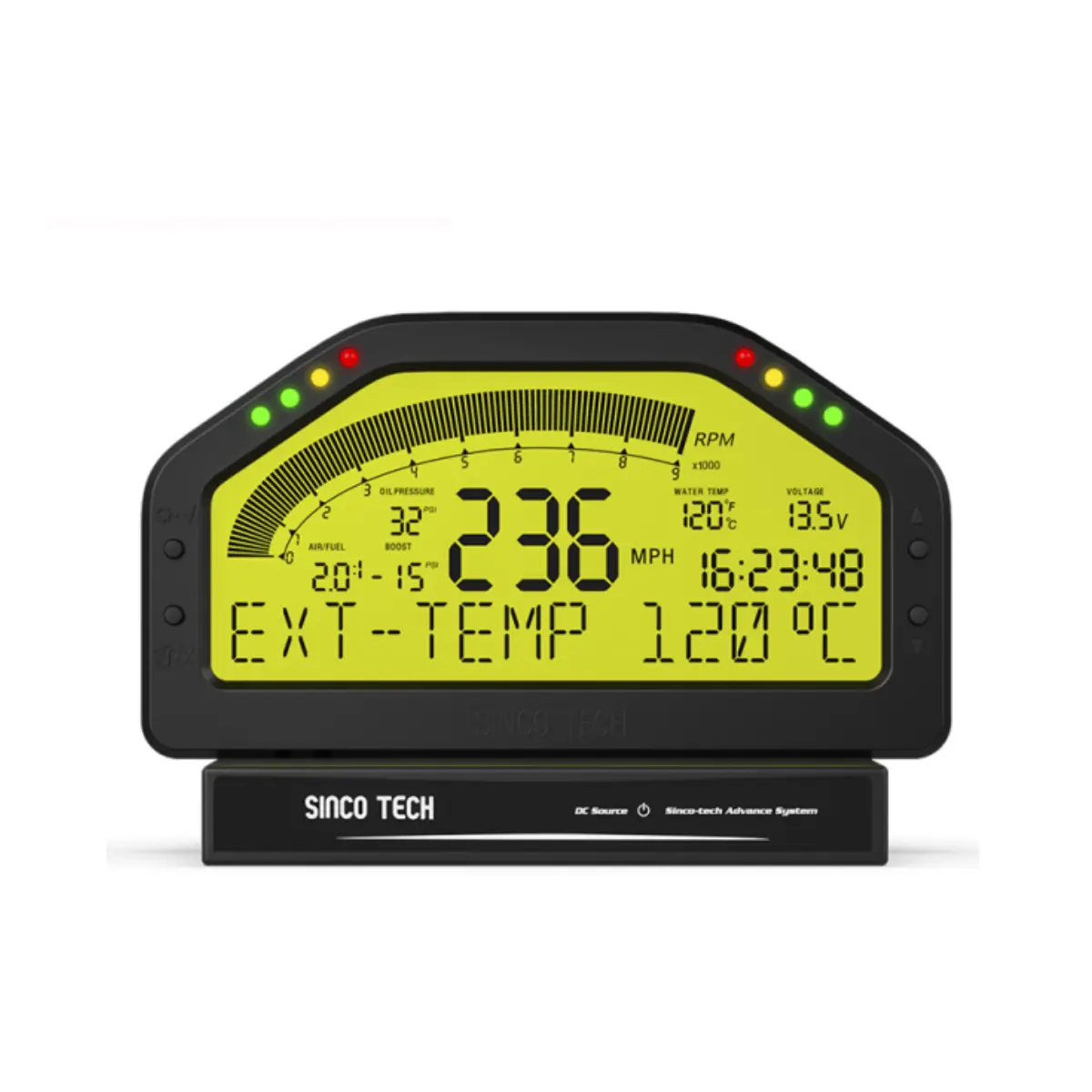 Wholesale China Suppliers Factory SincoTech DO904 Rally Race Dash Panels 9 in 1 Gauge Bluetooth LCD Dashboard Sensor Kit Suppliers, Factories