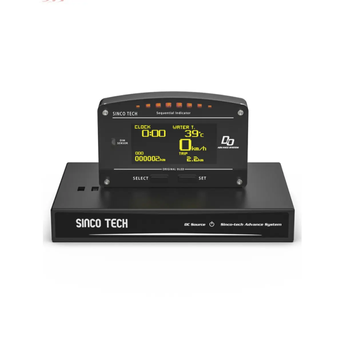 10 in 1 Race Dash Panels OLED Digital Display Dashboard
