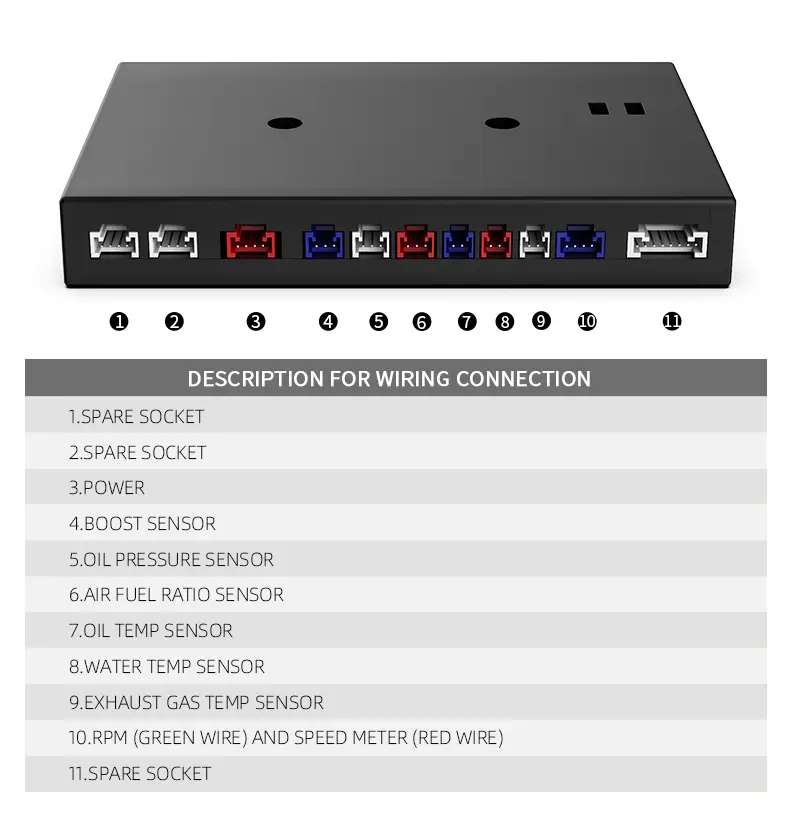 Race Dash Panel Multi-Function Dashboard Display 16