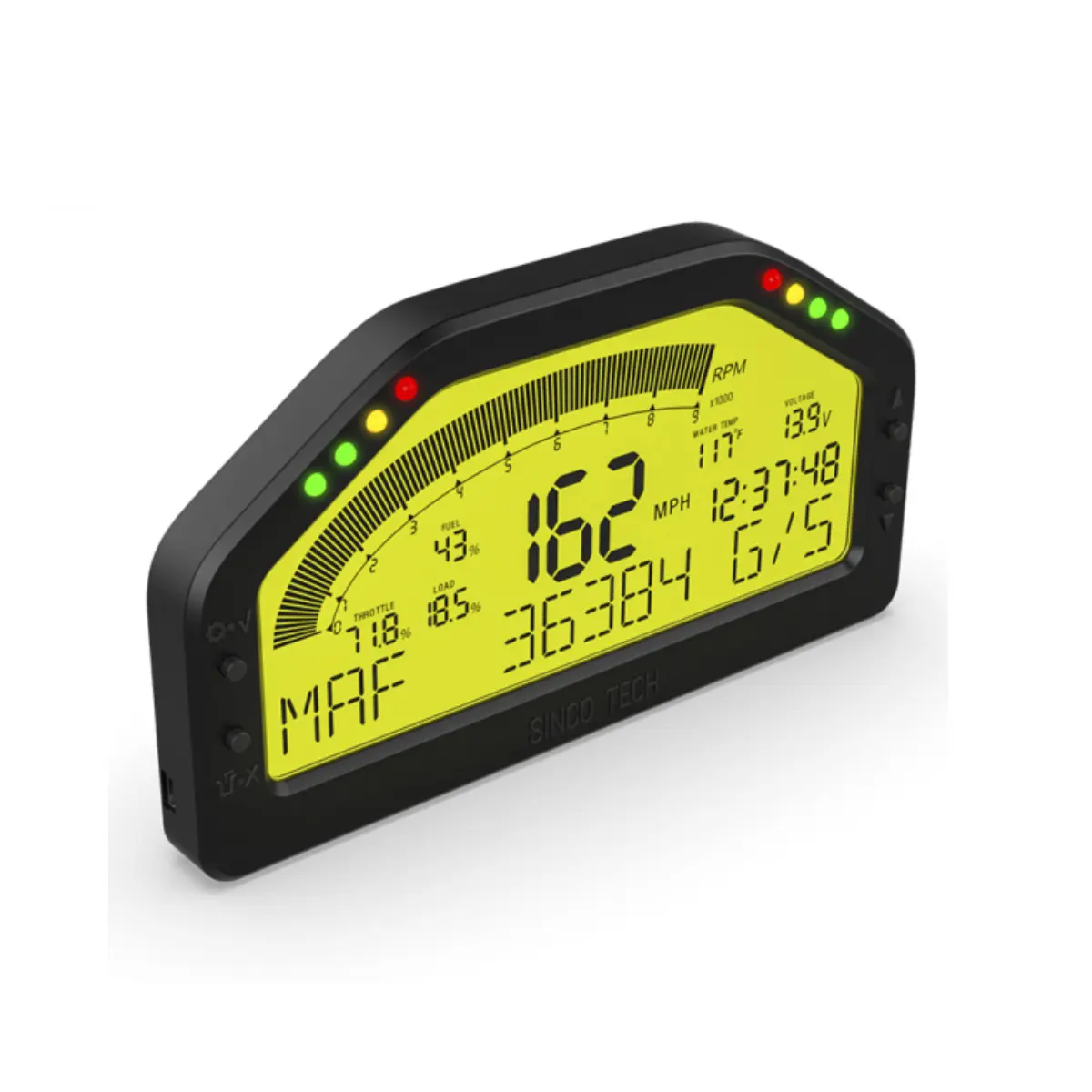 Custom Multi-Function Race Dashboard LCD Display by China Suppliers - OBDII Bluetooth Connection & Racing Gauge from Factory Suppliers, Factory