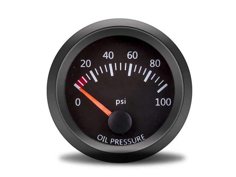 Oil Pressure Gauge PSI Detail 1