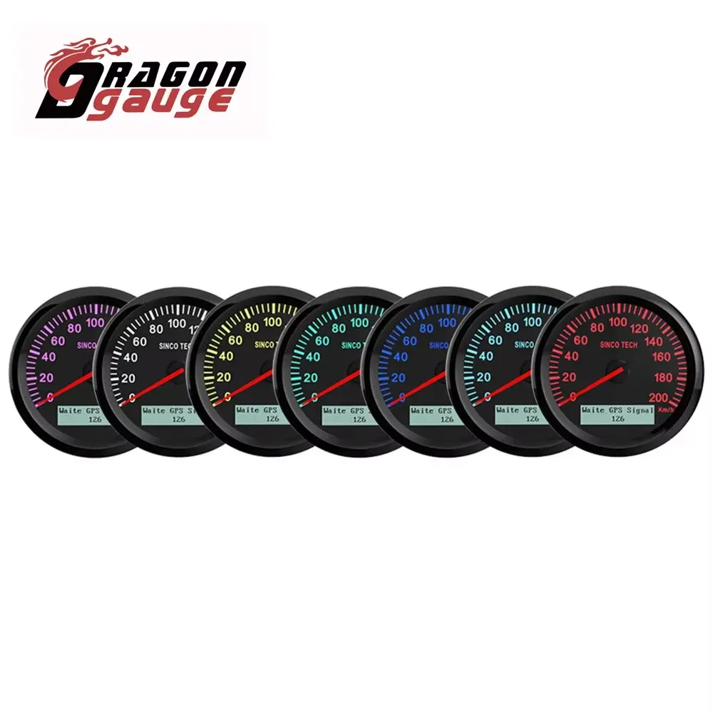 Wholesale 85mm Universal GPS Speedometer with LCD Display & Odometer - China Suppliers Factory SincoTech DO917 Manufacturer, Supplier