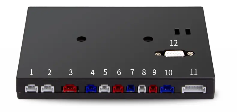 Race Dashboard Colorful LCD Touch-Screen Multi-function Racing Dash Gauge with Full Sensor Kit DO909