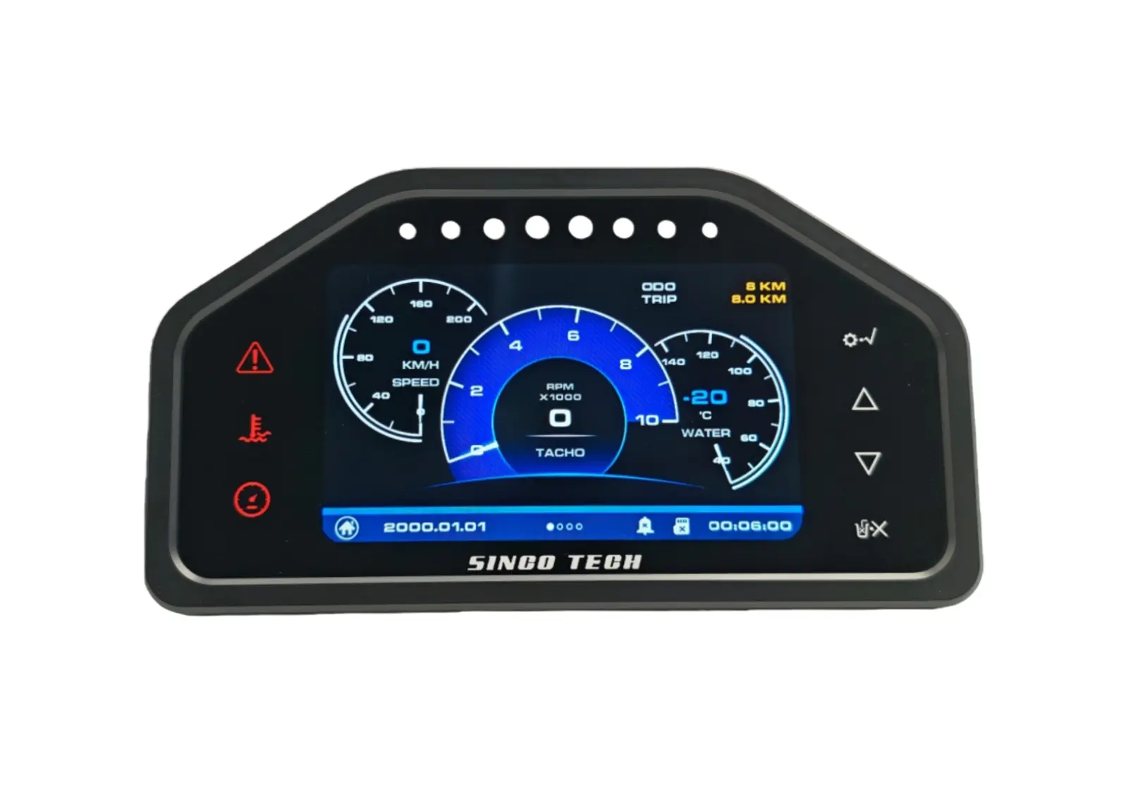 Racing Gauge 9 in 1 Race Dash