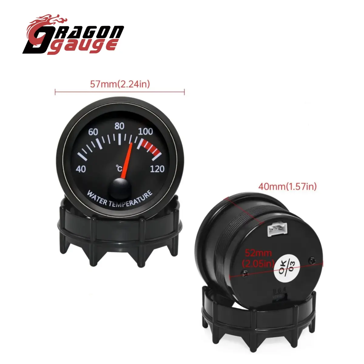 Wholesale 2 Inches 52mm Car Gauge Water Temp Oil Temp Voltmeter Oil Press BAR/PSI Vacuum Boost Gauge Air Fuel Ratio EGT Gauge Manufacturers, Factories
