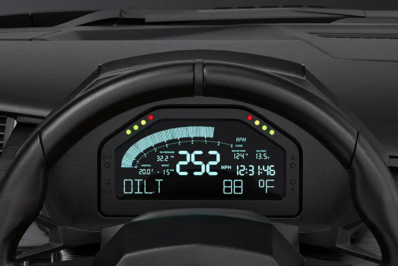 Race Dash Panel Multi-Function Dashboard Display 2