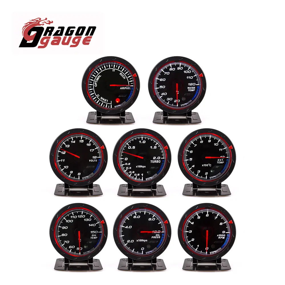 Wholesale 60mm Car Gauge Set: Tachometer, Voltmeter, Air Fuel Ratio, Oil Press, Water Temp - China Suppliers & Factory Options Supplier, Factories