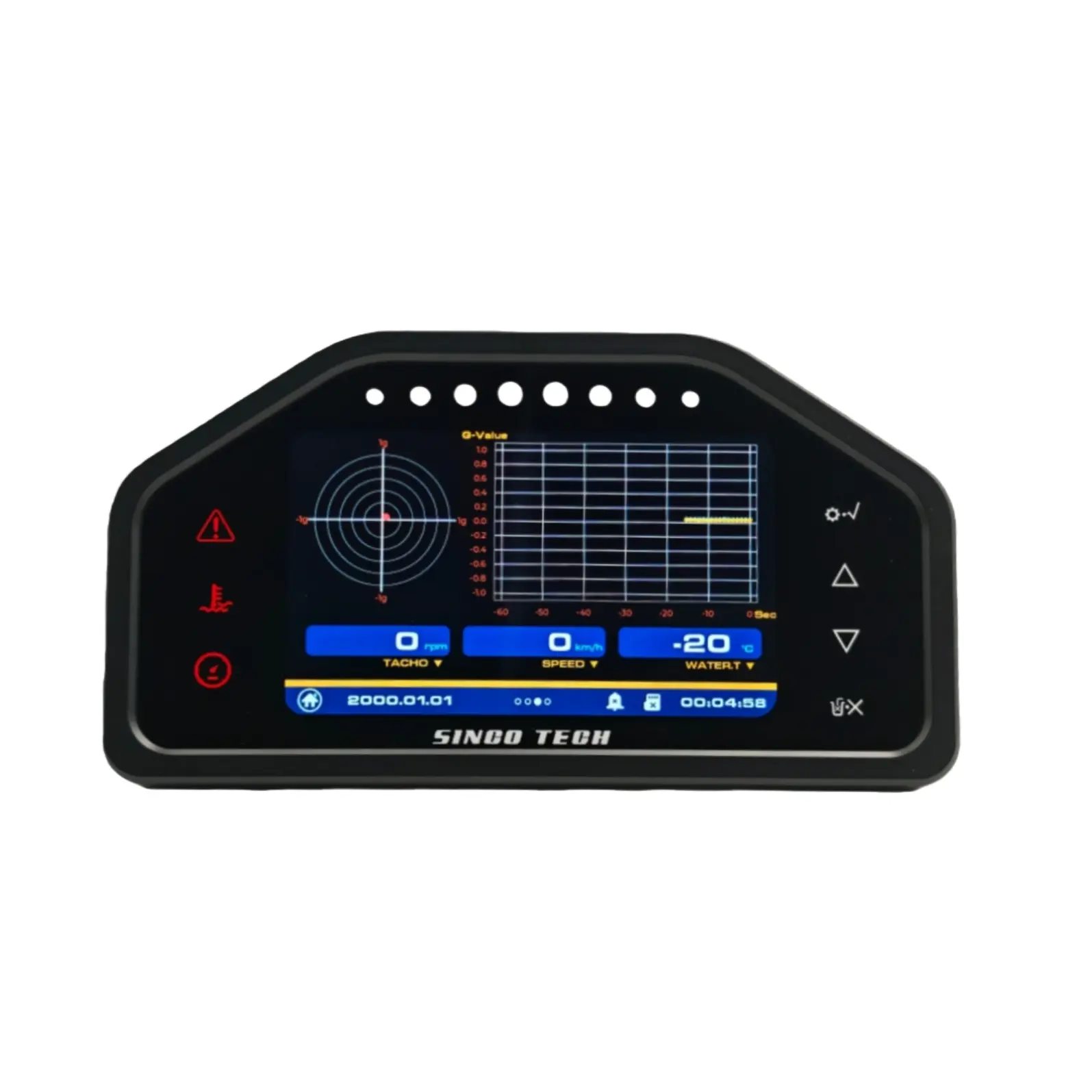 Wholesale Racing Gauge 9 in 1 Race Dash Panel Multi-Function Dashboard SincoTech DO928 Manufacturers, Factory