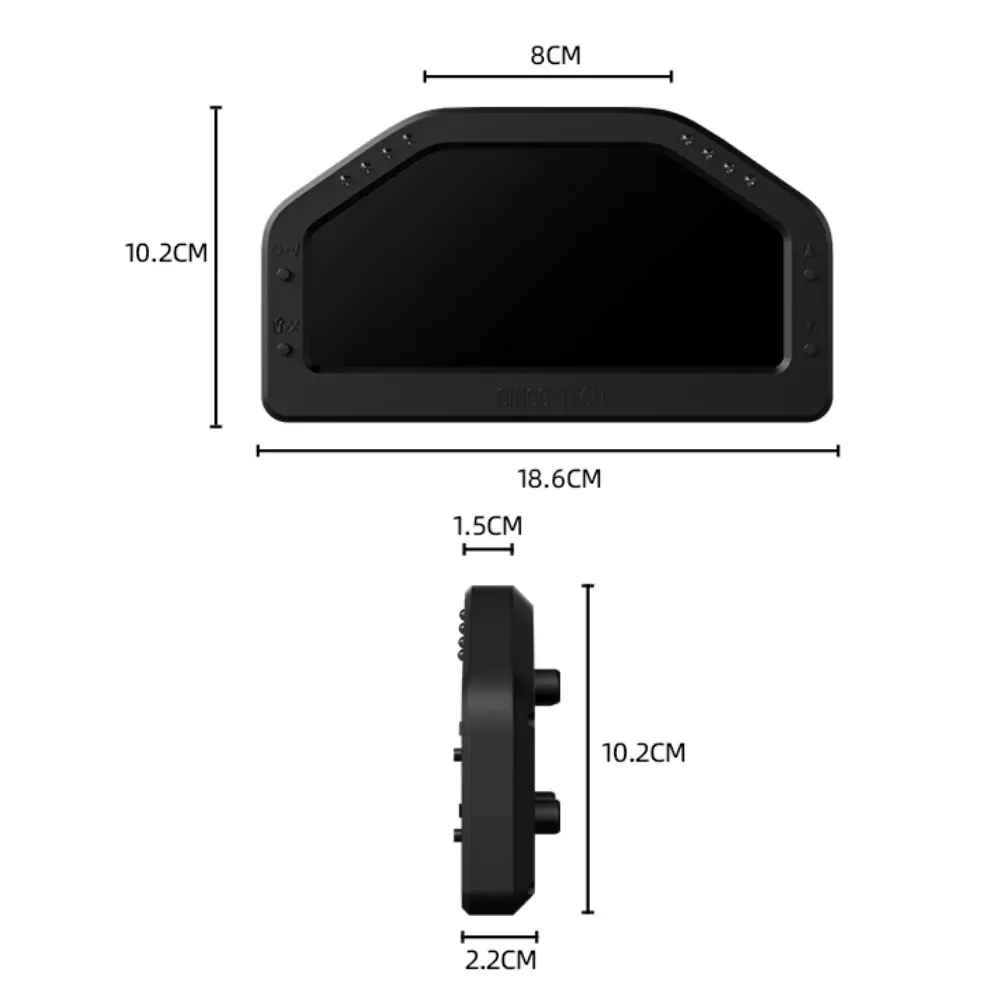 Custom Multi-Function Wideband LCD Dashboard with Oxygen Sensor Kit | China Suppliers & Factory DO926WB Race Dash Panel Manufacturer, Factory