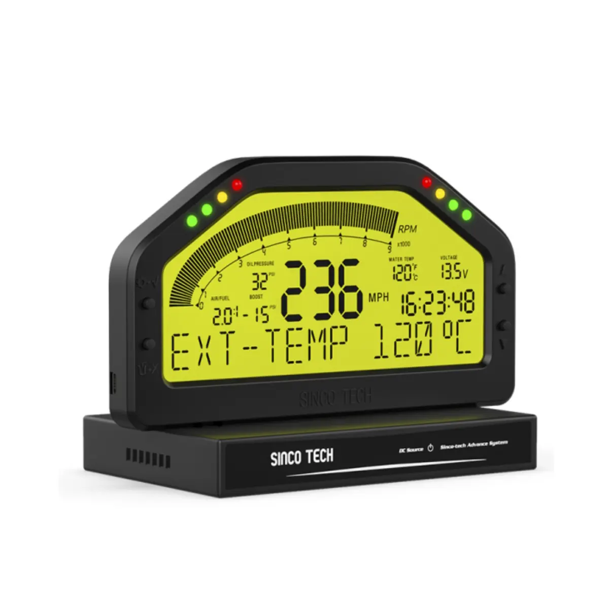Wholesale China Suppliers Factory SincoTech DO904 Rally Race Dash Panels 9 in 1 Gauge Bluetooth LCD Dashboard Sensor Kit Suppliers, Factories