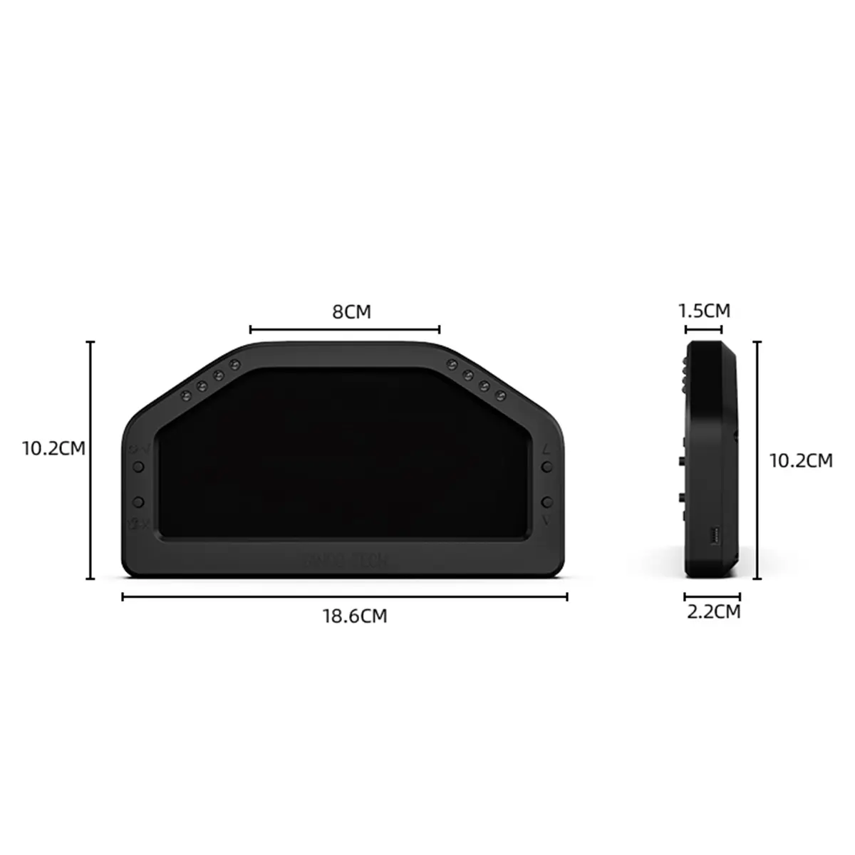 Custom Multifunction Race Dash Panel DO922 - 7 Colors LCD Display Bluetooth Gauge by China Suppliers & Factory Manufacturer, Manufacturers