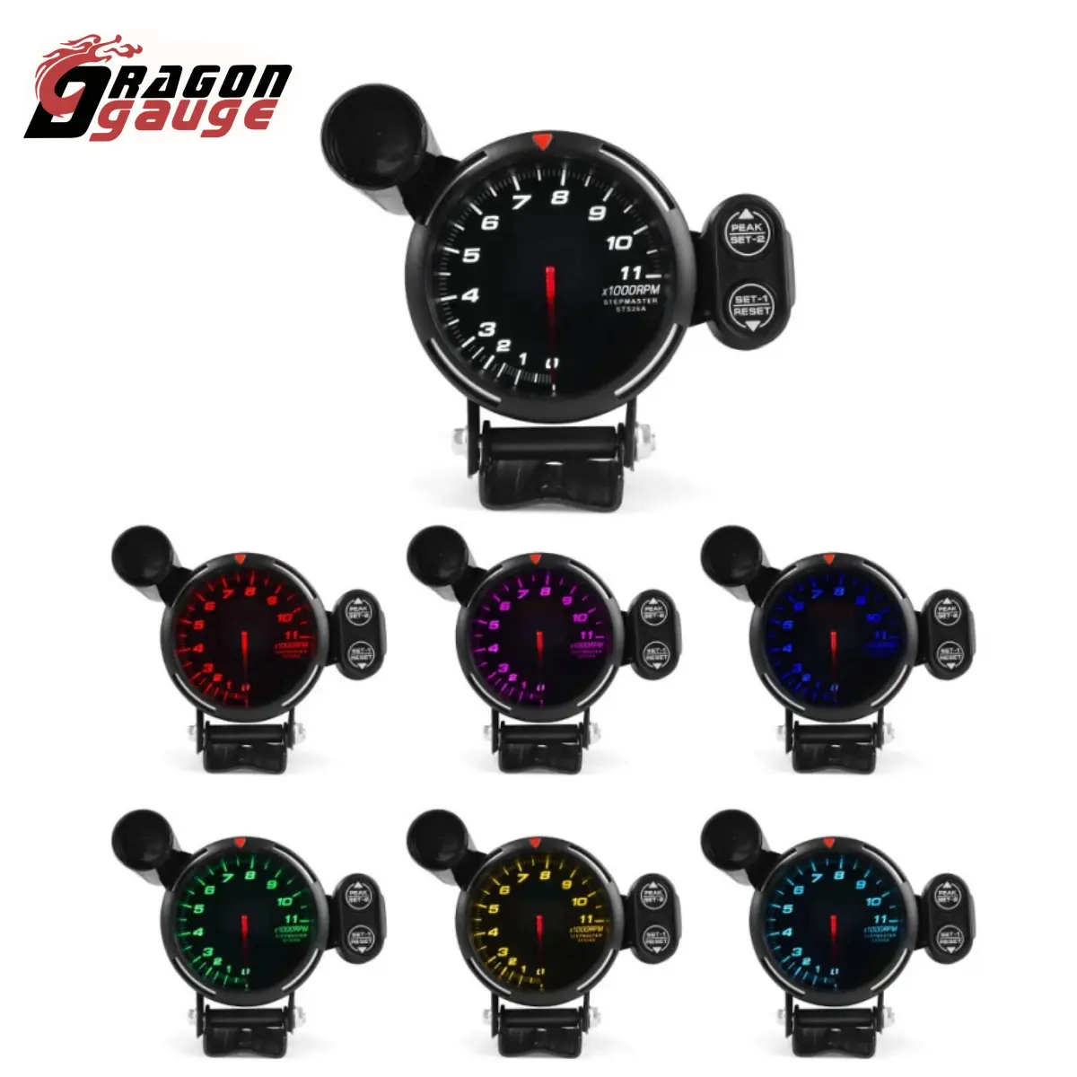 Custom 80mm Tachometer 0~11000RPM with 7 Backlight Colors - China Suppliers & Factory for Motorsports Supplier, Factories