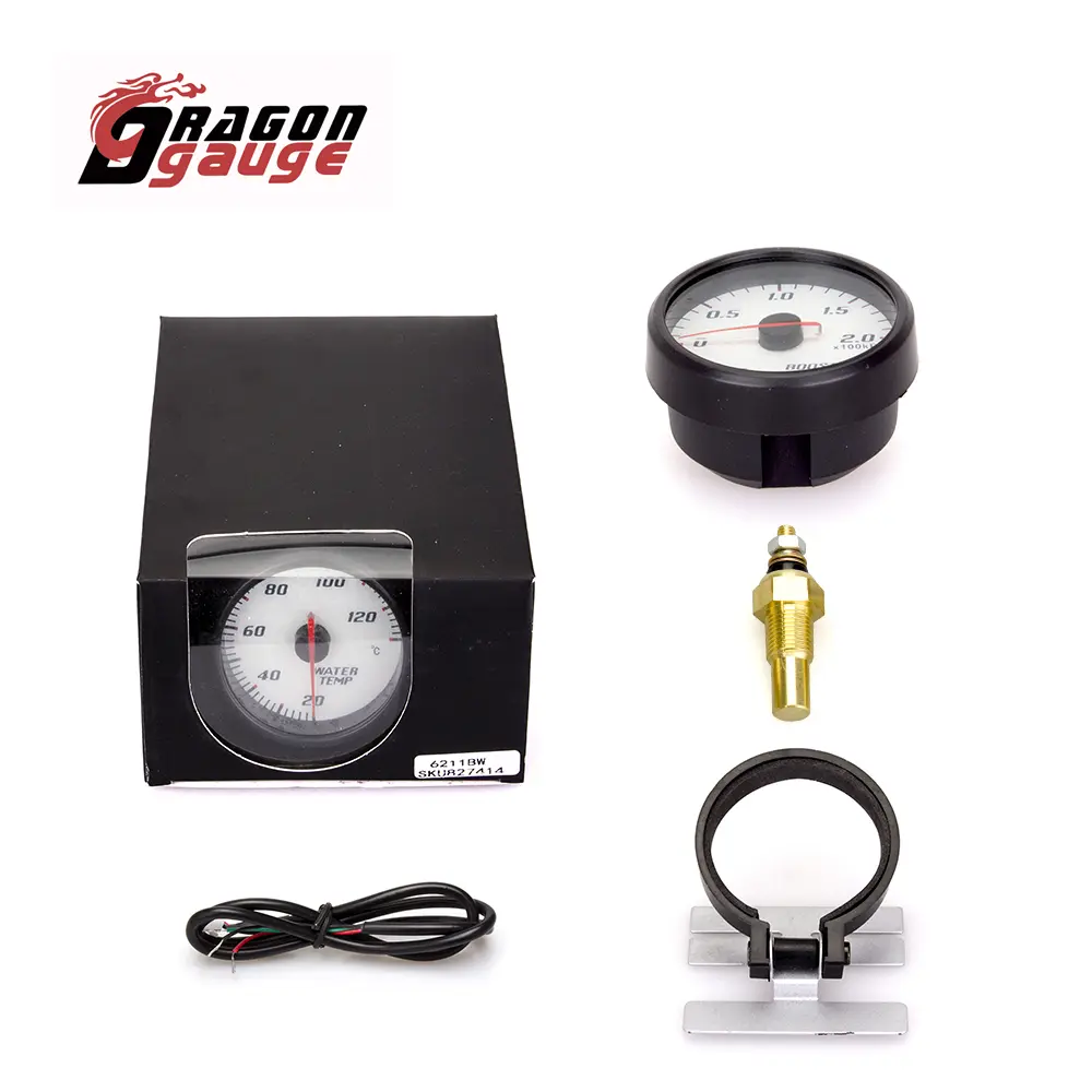 Water Temp Gauge Installation View
